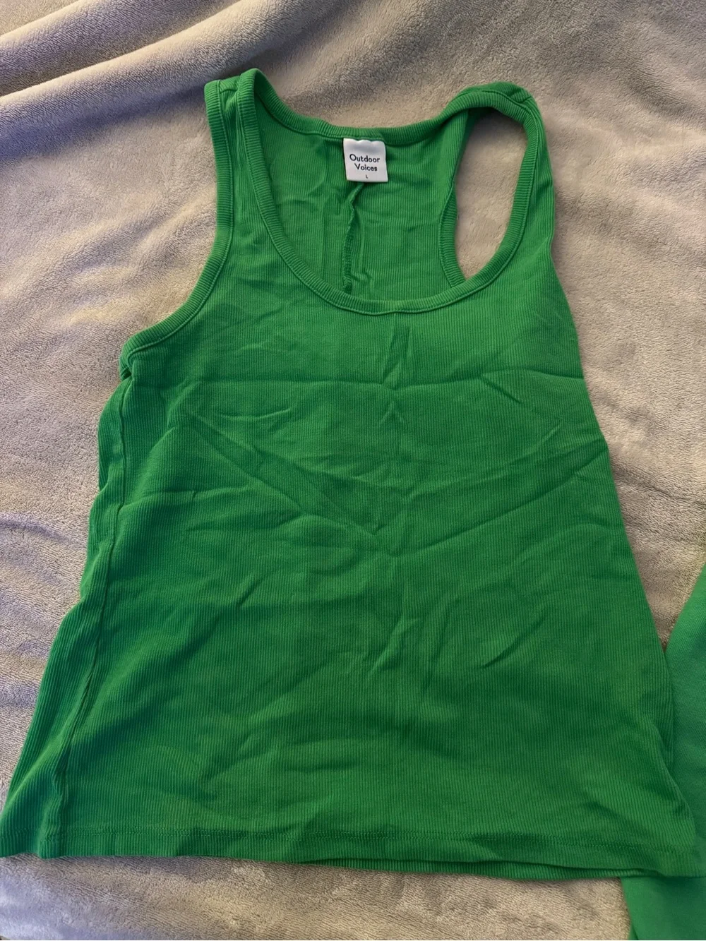 Outdoor Voices Matching Set - Everyday Rib Tank and Pickup Organic Sweatpant